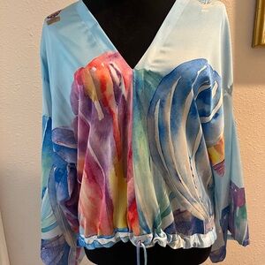 Ramona La Rue by Arianne Hot Air Ballon Blouse & Pant Set